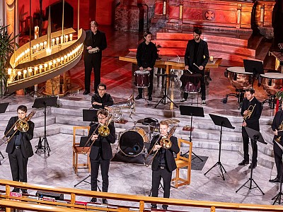 WINDWERK Brass gestaltet Konzert bei den Basilikakonzerten