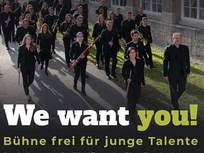 We want you! Bühne frei für junge Talente
